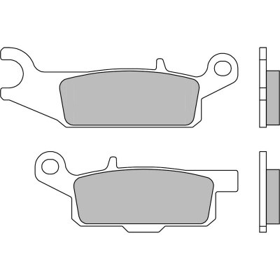 Pastillas de freno sinterizadas de competición Brembo 07YA50SX 07YA50SX