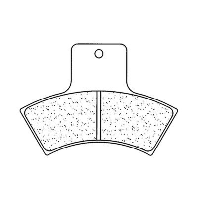 Juego de pastillas sinterizadas CL BRAKES (2925ATV1) 2925ATV1