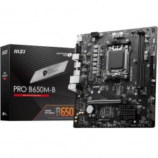 MOTHERBOARD MSI PRO B650M-B AM5, DDR5, HDMI, VGA, MICRO ATX