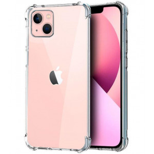 Funda para teléfono móvil iPhone 13, transparente