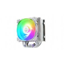 Ventilador disipador cpu gaming enermax ets - t50a - w - argb para intel amd argb 1x12cm blanco