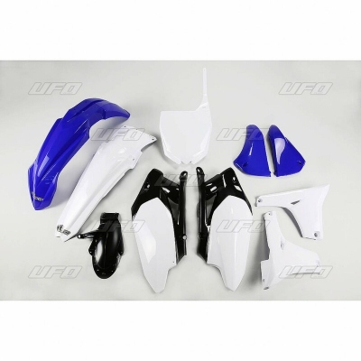 UFO Plastic Kit OEM Color Blue/White Yamaha YZ450F YAKIT317@999