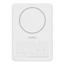 Belkin BPD010hqWH 5000 mAh Cargador inalámbrico Blanco