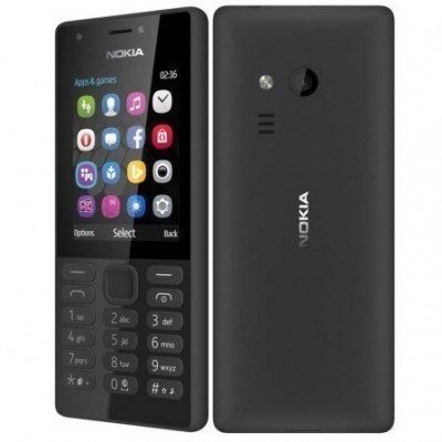 Teléfono Móvil Nokia 216/ Negro