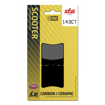 CT Scooter Carbon Tech Organic Brake Pads SBS 143CT