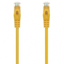 Cable de Red RJ45 AWG24 UTP Aisens A145-0563 Cat.6A/ LSZH/ 25cm/ Amarillo