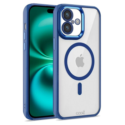 COOL funda para teléfono móvil 17 cm (6.7) Azul, Transparente