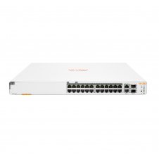 HPE Aruba Networking Aruba Instant On 1960 24G 20p Class4 4p Class6 PoE 2XGT 2SFP+ 370W Gestionado L2+ Gigabit Ethernet (10/100/1000) Energía sobre E