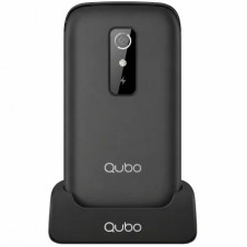 Teléfono Móvil Qubo P-220BKC 4G para Personas Mayores/ Negro