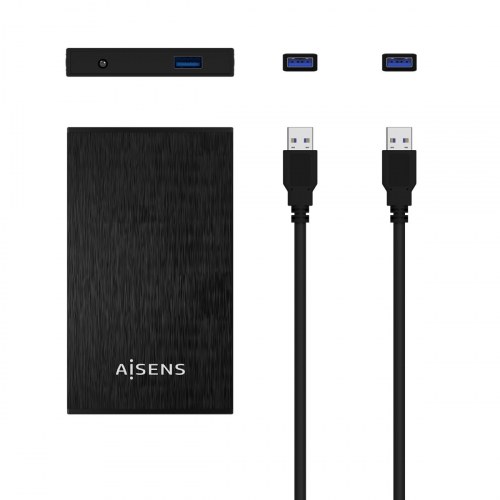 AISENS - CAJA EXTERNA 2,5 ASE-2523B 9.5MM SATA A USB 3.0/USB3.1 GEN1,