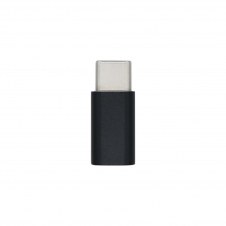 Aisens Mini adaptador usb 2.0 tipo-c macho a Micro usb-b hembra negro