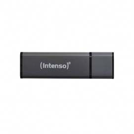 Memoria USB Intenso 3521495 Lápiz USB 2.0 Alu 128GB Antracita