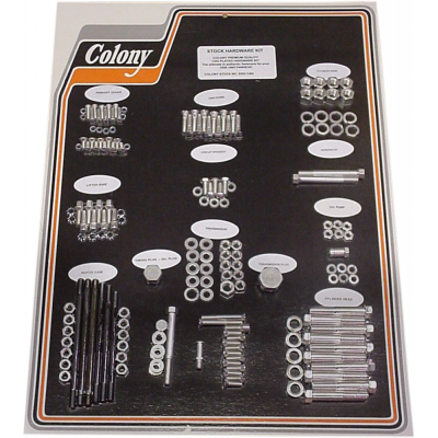 Kit completo tornillería de serie COLONY 8303 CAD