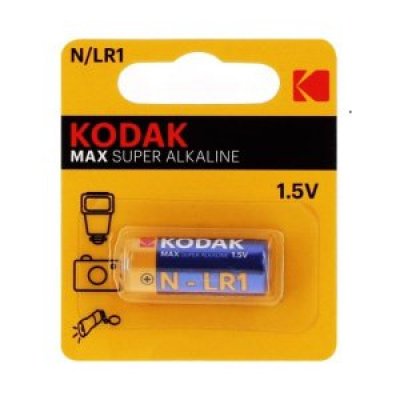 PILAS LR1 KODAK ALCALINA MAX 1.5V N 1 UNIDAD (ecotasa incluida)