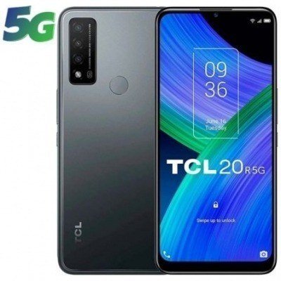 Smartphone TCL 20R 4GB/ 64GB/ 6.52/ 5G/ Gris Granito