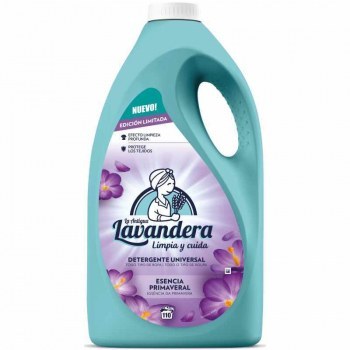 La Lavandera Detergente Liquido Primaveral 110 Lavados