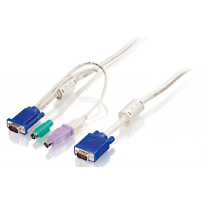 Cable KVM PS/2 y USB de 5m