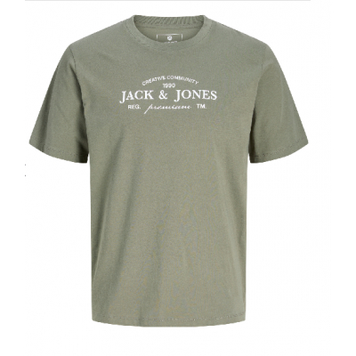 Camiseta JACK & JONES JPRBLAKEVIN SS TEE FST 12298017 Verde Verde
