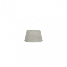Pantalla Salma E27 Cemento Gris 15dx12dx13h Conica Abierta