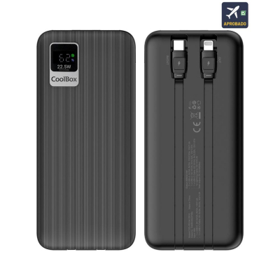 Powerbank dp10 coolbox 10000mah negro