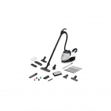 Kärcher SV 7 Limpiador a vapor de cilindro 0,5 L 2200 W Negro, Gris, Blanco
