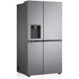 Frigorífico americano LG GSLV71PZTD, 179 x 91 cm, 635 litros, con dispensador, sin toma de agua, inox