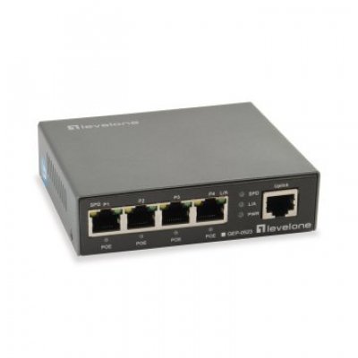 Switch 5x GE GEP-0523 60W 4xPoE+
