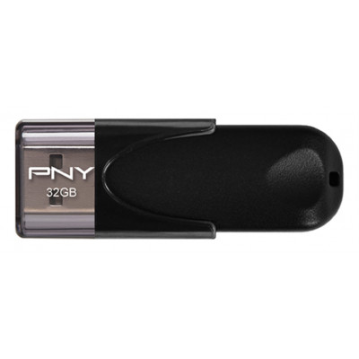 MEMORIA USB 2.0 PNY 32GB ATTACHE 4 NEGRO
