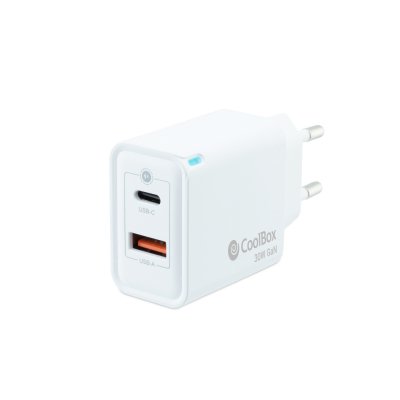 Cargador USB 30W con tecnología GaN