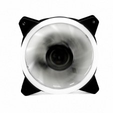 Ventilador phoenix led blanco gaming 120mm doble anillo