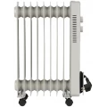 Radiador de aceite Jata JCRA2309, 2.000 W, 9 elementos, 3 potencias, termostato regulable, negro - imagen 4
