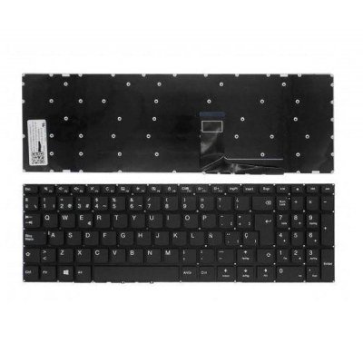 Teclado compatible para portátil LENOVO V110-15iap / V110-15ast / V110-15ikb / V110-15isk / 5cb0l78380 / Sin marco