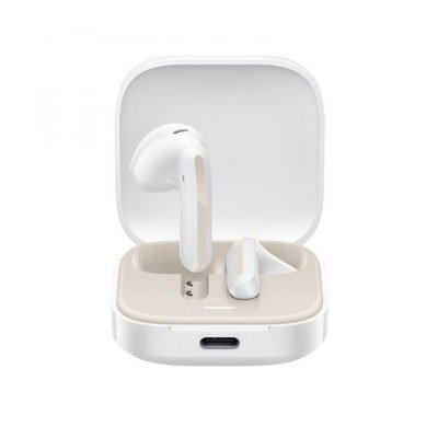 Auriculares Bluetooth Xiaomi Redmi Buds 6 Active con estuche de carga/ Autonomía 6h/ Blanco