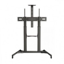 Soporte de Suelo Inclinable/ Orientable con Ruedas Fonestar STS-42106N para TV de 60-100