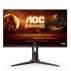 Aoc - G2 Q27G2U/Bk Monitor 68,6 Cm (27\1) 2560 X 1440 Pixeles Quad Hd Led Negro, Rojo