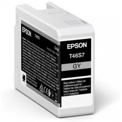 Epson T46S7 Gris Cartucho de Tinta Original - C13T46S700