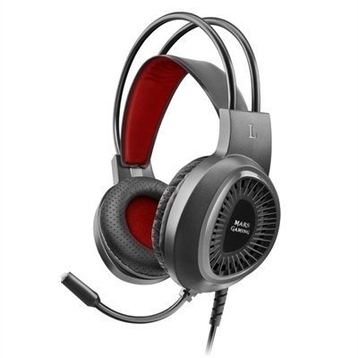 Auriculares mars gaming mh120 jack 3.5mm con microfono compatible con windows - ps4 - ps5 - xbox one - xbox series x - s - nintendo switch - mac - smartphone - tablet