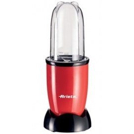 Batidora de vaso Ariete 559, 250W, Smoothies, 0.5 litros, rojo