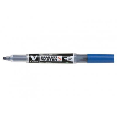 Pilot V-Board Master S Begreen Rotulador para Pizarra Blanca - Punta Redonda 3.5mm - Trazo 1.3mm - 80% Plastico Reciclado - Recargable - Color Azul