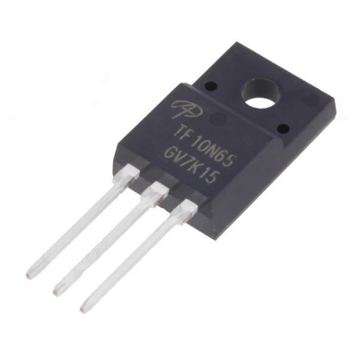 Transistor N-Mosfet 650V 10A 27,5W TO220F AOTF10N65