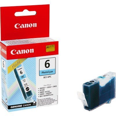 Cartucho tinta canon bci 6pc cian