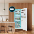 Frigorífico combi Cecotec 356i White E, 200 x 59.5 x 63.5 cm, Total No Frost, clase E, 37 dB, 356 litros, FreshnessFlex, HumidityFlex, blanco - imagen 3