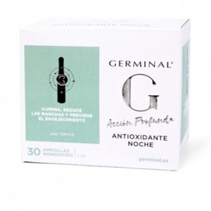 ACCIÓN PROFUNDA antioxidante noche ampollas 30 x 1 ml