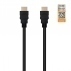 Cable Hdmi V2.0 4K@60Hz 18Gbps, A/M-A/M, Negro, 3 M