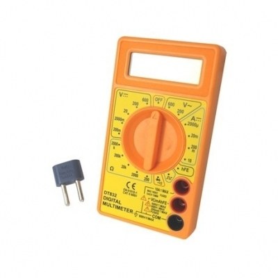 Multimetro Digital 600Vdc 600Vac 10Adc DT832