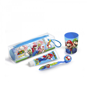 SUPER MARIO CUIDADO DENTAL LOTE 4 pz