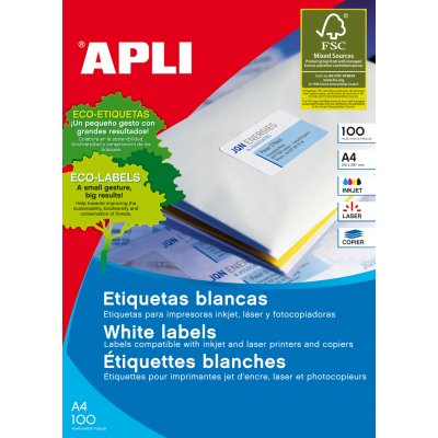 01271 etiqueta de impresora Blanco