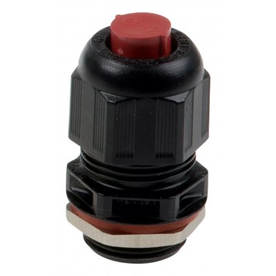 01843-001 sujetacables Negro, Rojo