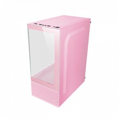 Caja Gaming Minitorre Mars Gaming MC-SE/ Rosa