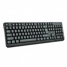 TECLADO VORAGO MULTIMEDIA KB-102, ALÁMBRICO, USB, NEGRO (ESPAÑOL)